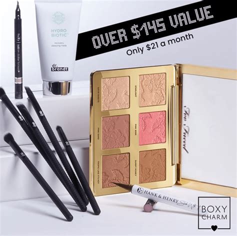 Boxycharm Full Spoilers Free Gift With Purchase Offer Subscription