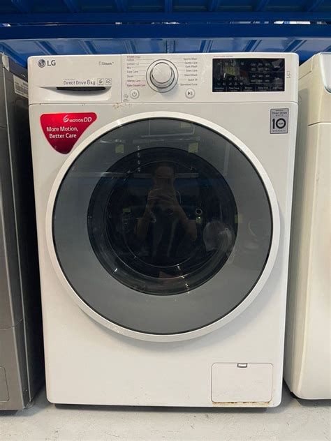 Lg Fc1408s4w 8kg Front Load Washer Tv And Home Appliances Washing