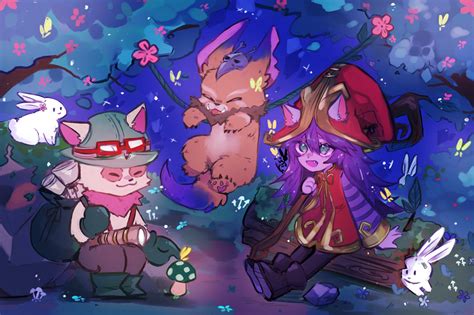 Автор Gnar Гнар Teemo Тимо Lulu Лулу League Of Legends