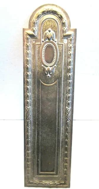 Plaque De Propret Pour Porte Laiton Dor Style Louis Xvi Eur