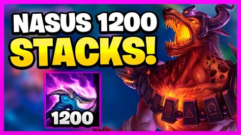 Nasus Jungla 1200 Stacks Y Un Buff Importante League Of Legends Youtube