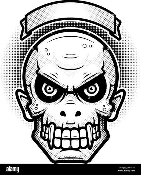 Vampire Skull Clip Art