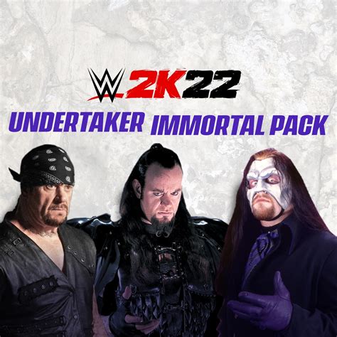 Wwe K Undertaker Immortal Pack For Ps