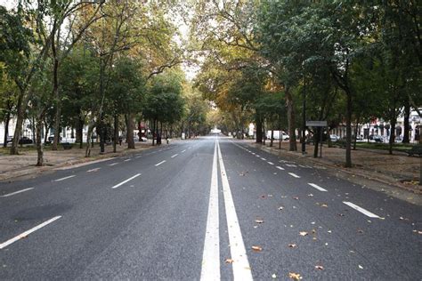 Polui O Do Ar Na Av Da Liberdade Em Lisboa Acima Do Limite