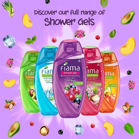 Buy Blackcurrant Bearberry Shower Gel Ml Online At Fiama Fdedsg