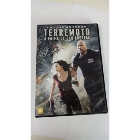 Dvd Terremoto A Falha De San Andreas Original Semi Novo Envio