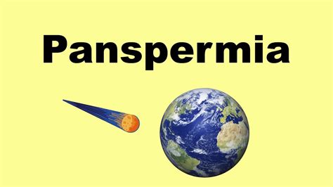 Panspermia Origen De La Vida Youtube