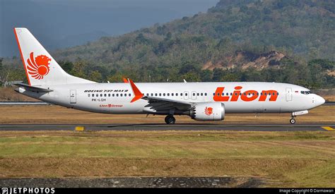 Pk Lqh Boeing Max Lion Air Darmawan Jetphotos