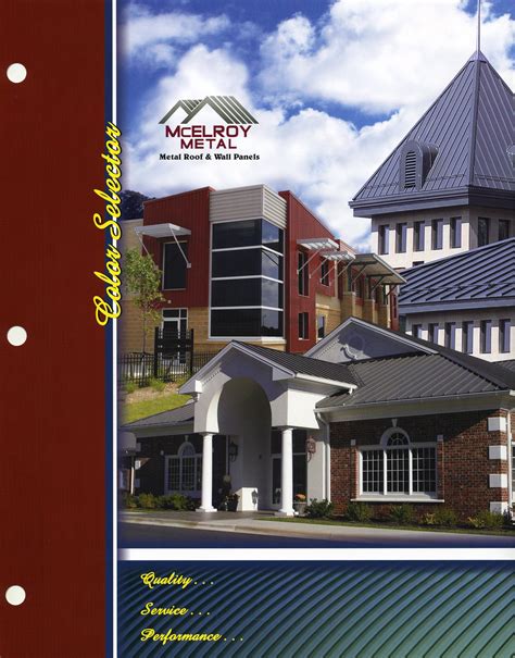 New Architectural Color Chart For Mcelroy Metal Metal Buildings