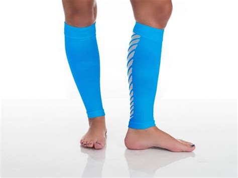 Remedy Calf Compression Running Sleeve Socks X Large Blue