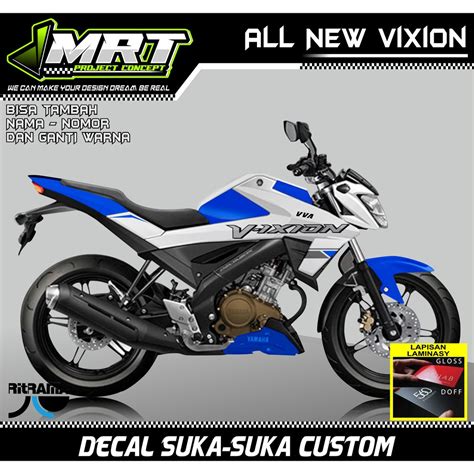 Jual Decal Vixion R Full Body Decal Sticker Motor Vixion All New R