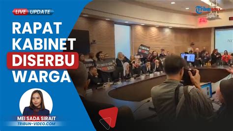 Israel Di Ambang Perpecahan Rapat Knesset Diterobos Keluarga Sandera