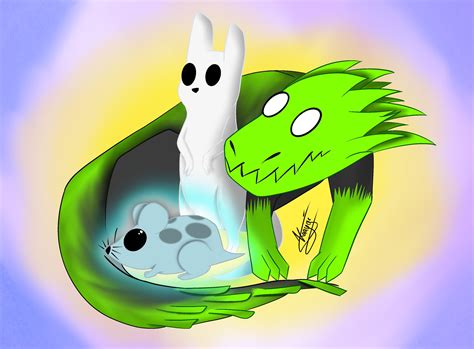 3 favourite creatures : r/rainworld