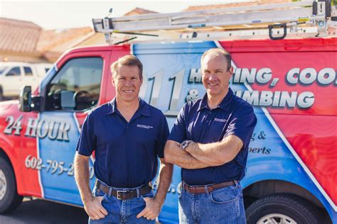 911 Heating Cooling And Plumbing Arizonas Plumbing And Hvac Experts