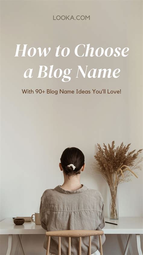 How To Choose A Blog Name With Blog Name Ideas Youll Love