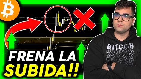 PARA QUE BITCOIN SIGA SUBIENDO DEBE CONFIRMAR ESTO NOTICIAS Y