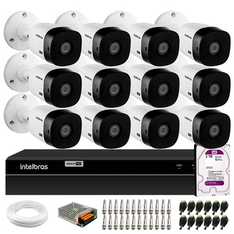 Kit C Meras Intelbras Vhl Bullet Hdcvi Lite Full Hd P