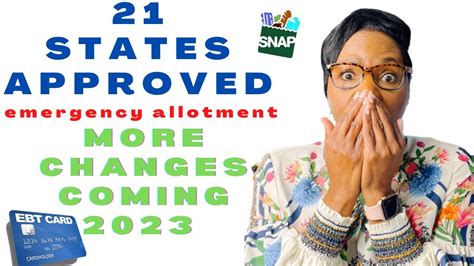 APPROVED STATES SNAP EBT FOOD STAMP Important Changes For 2023 YouTube