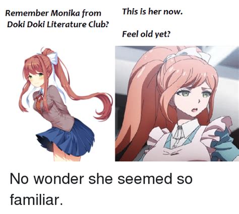 Just Monika Doki Doki Literature Club Memes