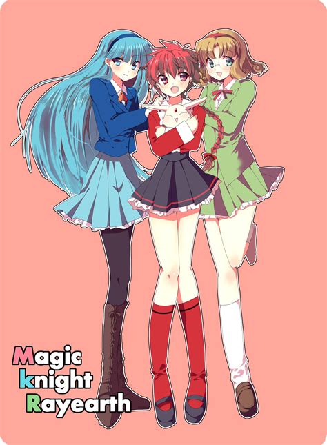 Magic Knight Rayearth Umi Ryuuzaki Hikaru Shidou Mokona Fuu Hououji