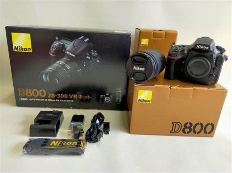 Nikon ニコン D800 デジタル一眼レフ カメラ 28 300mm Vr レンズキットニコン｜売買されたオークション情報、yahoo