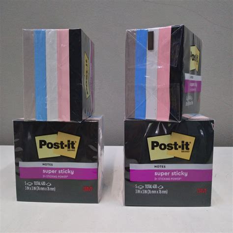 Jual 3M Post It Super Sticky Notes 654 5SSNE 3 Inch X 3 Inch Shopee