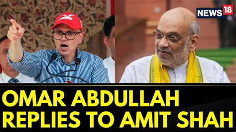 Jammu Kashmir Election Row Former J K Cm Omar Abdullah Fires Back At