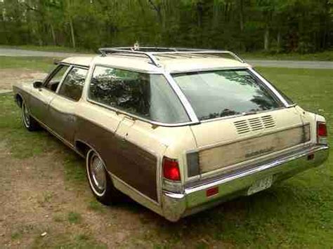 Purchase Used 1971 Pontiac Safari Station Wagon 1 Owner In Dry Storage