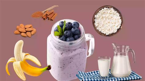 Blueberry Banana Cottage Cheese Smoothie Manuel Villacorta Weight