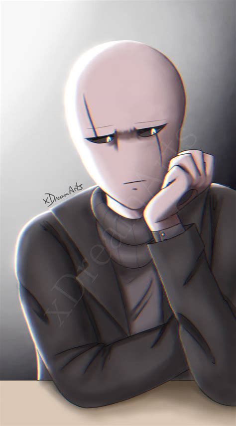 Glitchtale Gaster Unfinished Art By Xdreamarts On Deviantart