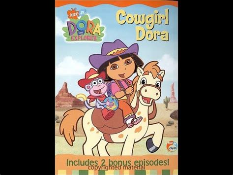 Dora The Explorer Cowgirl Dora Vhs