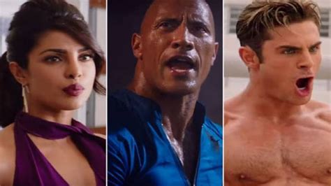 Baywatch New Trailer Badass Priyanka Chopra Makes Dwayne Johnson And