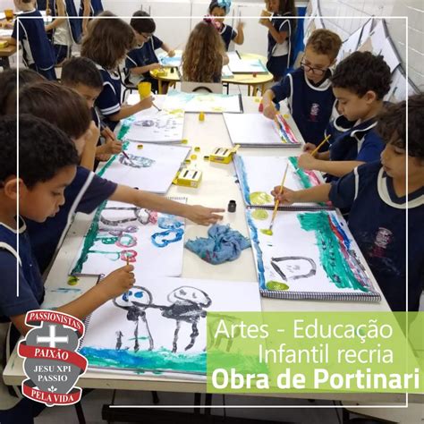 Artes Educa O Infantil Recria Obra De Portinari Col Gio S O Paulo