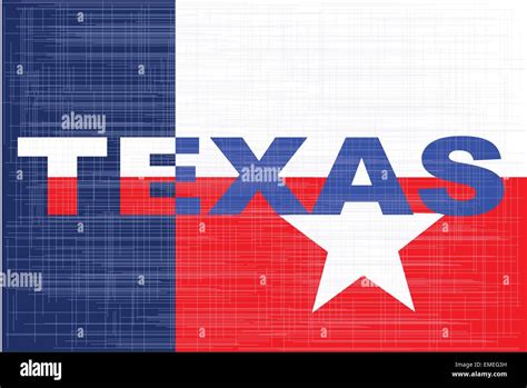 United States Flag And Texas Flag Stock Vector Images Alamy