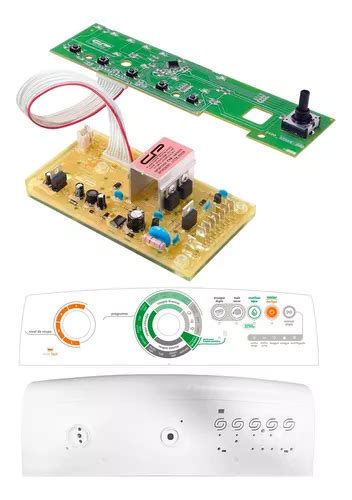 Kit Completo Placa Lavadora Consul Facilite Kg Cwg Ab