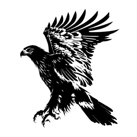 Eagle Landing Svg File For Cricut Silhouette Laser Machines Birds