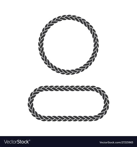 Rope design Royalty Free Vector Image - VectorStock