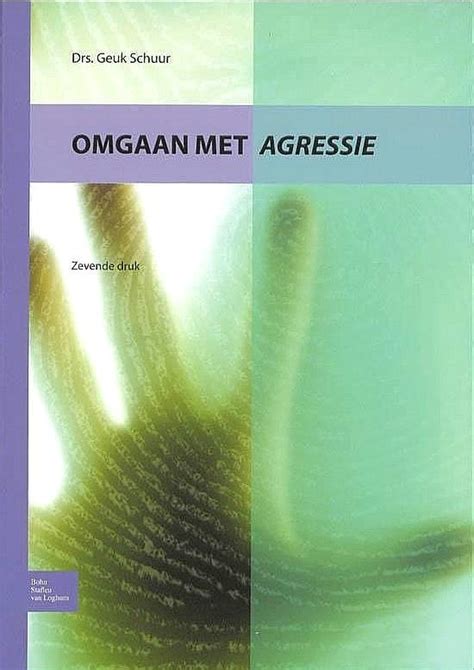 Boekwinkeltjes Nl Omgaan Met Agressie Het Boek Omgaan Met