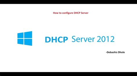 How To Install And Configure DHCP Server In Windows Server 2012 R2 Step