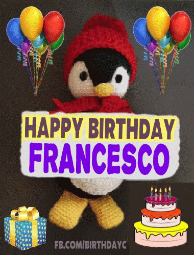 Happy Birthday FRANCESCO Gifs EBirthday Net