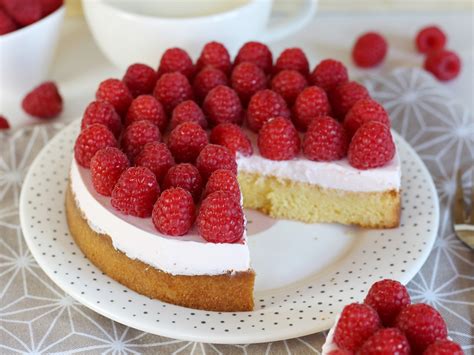 ᐅ Gesunder Himbeer Vanille Kuchen I Rezepte by Christina