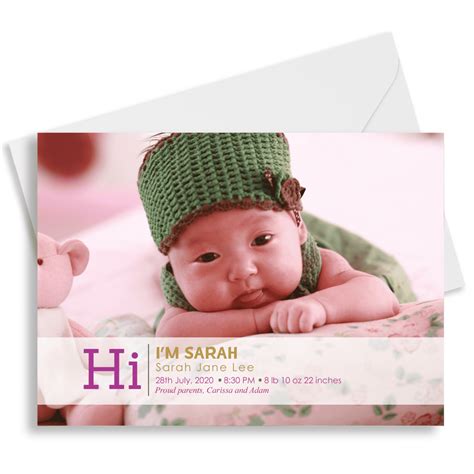 New Baby Announcement Cards: Share the Joy!