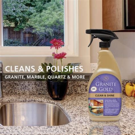 Granite Gold 24 Oz Clean And Shine Granite Cleaner And Polish Gg0047