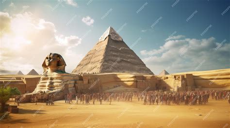 Premium AI Image | breathtaking image of the Great Sphinx of Giza ...