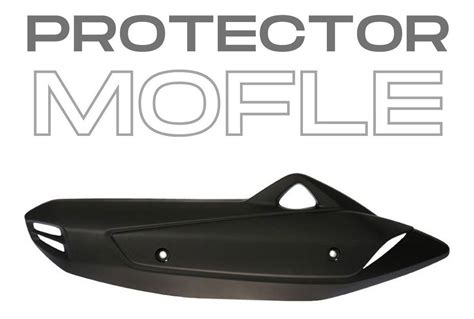 Protector De Mofle Yamaha Nmax Versi N Negro Moto Repuestos