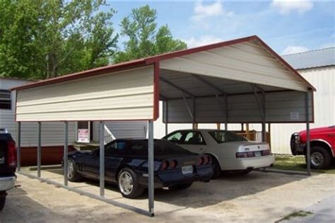 X Boxed Eave Roof Carport Florida Alan S Factory Outlet