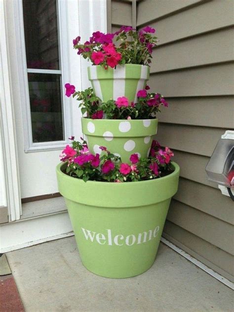 Impressive Summer Planter Design Ideas For Front Yard Decoration