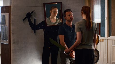 Karen Gillan fights her clone in Dual, a very 'off-kilter' movie | SYFY ...