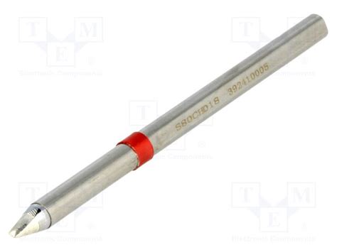 S80ch018 Thermaltronics Tip Chisel 178mm 420÷475°c Shp Smtmt