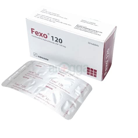 Fexo Tablet Mg Medicine Arogga Online Pharmacy Of Bangladesh